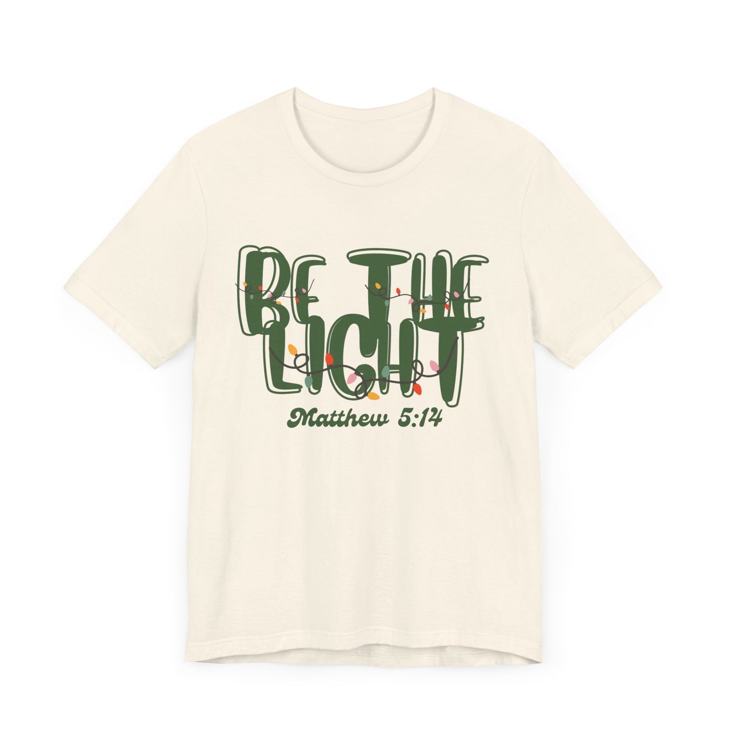 Be the Light Unisex Jersey Short Sleeve