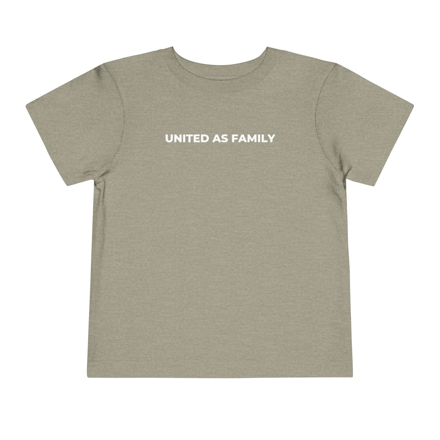 United As Family Toddler Short Sleeve Tee