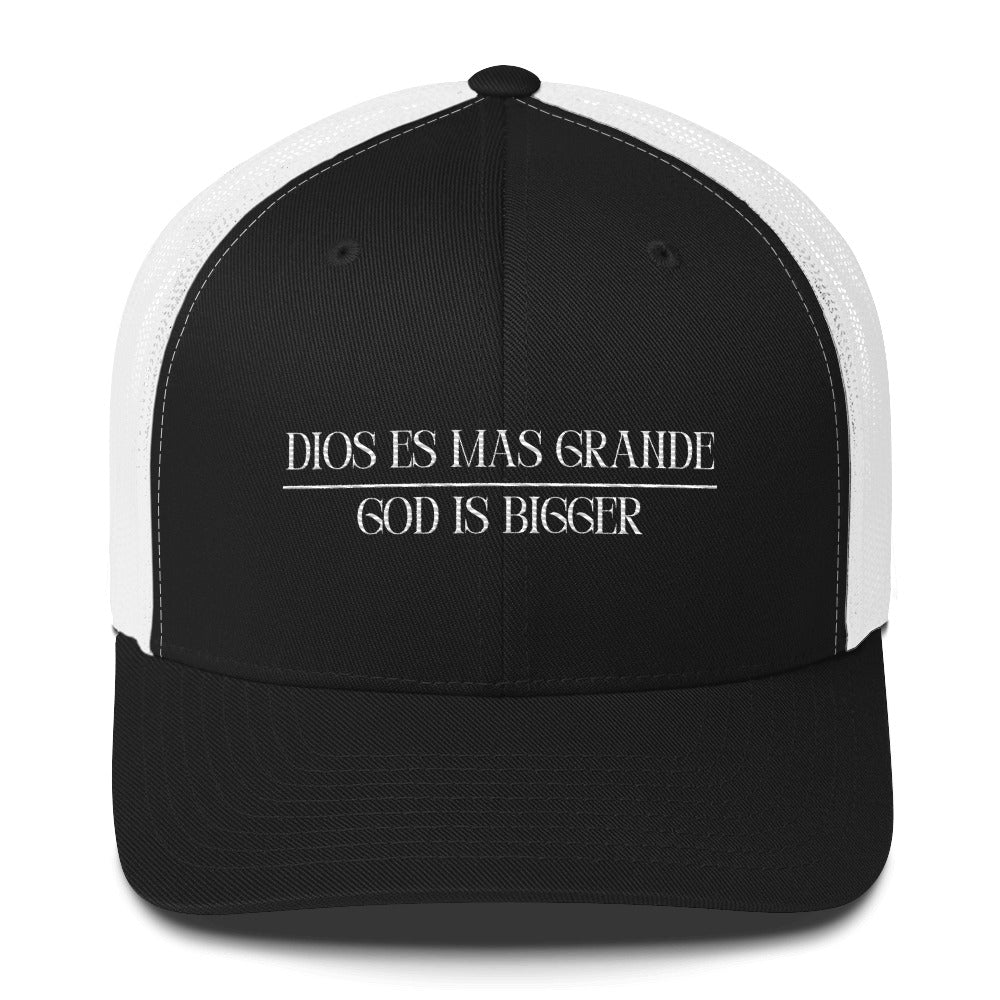 Dios es Mas Grande (God is Bigger) Trucker Hat