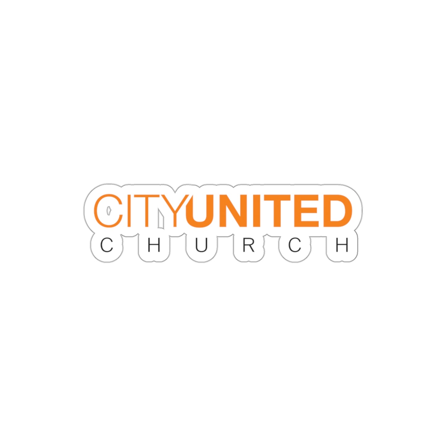 City United Church Sticker