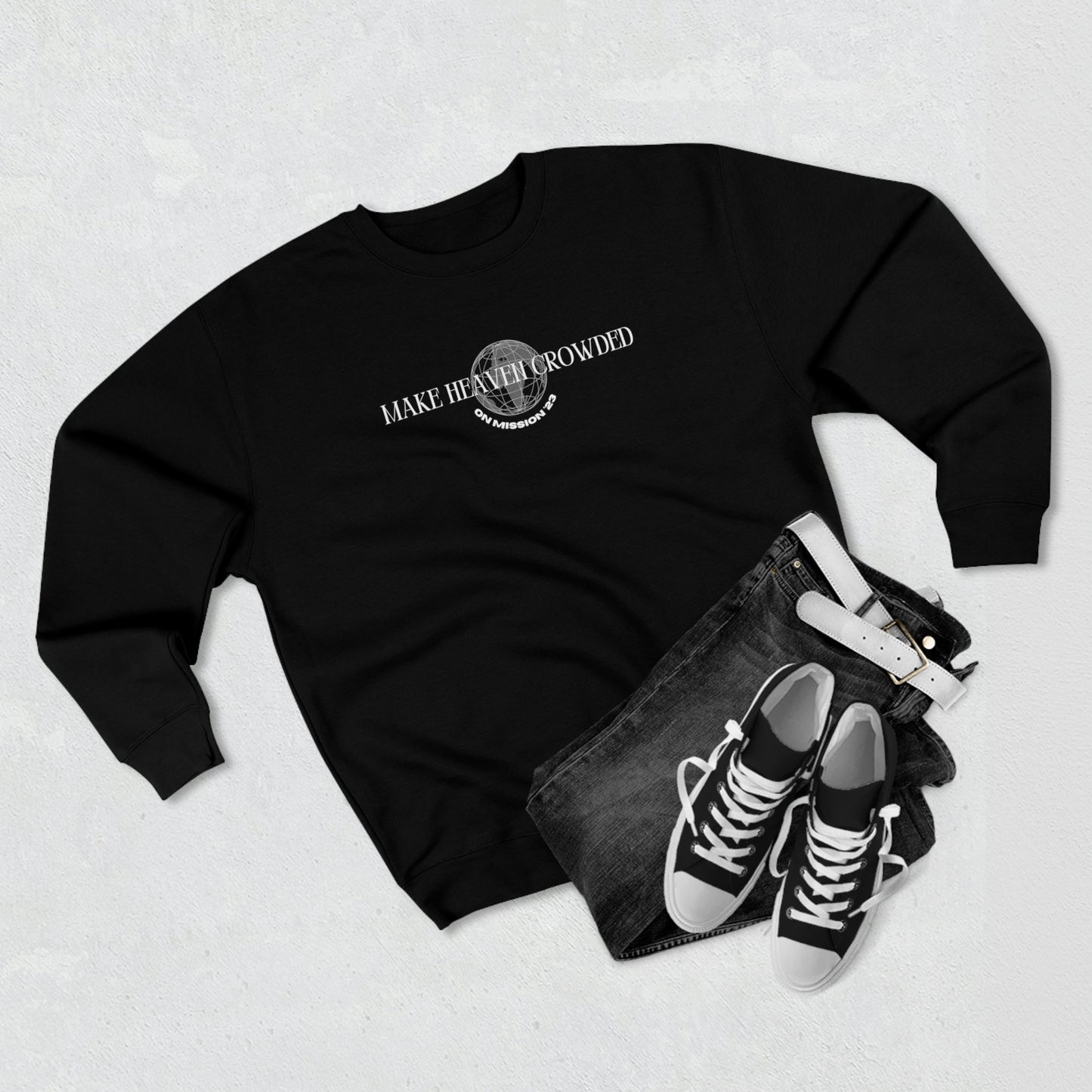 Make Heaven Crowded Crewneck