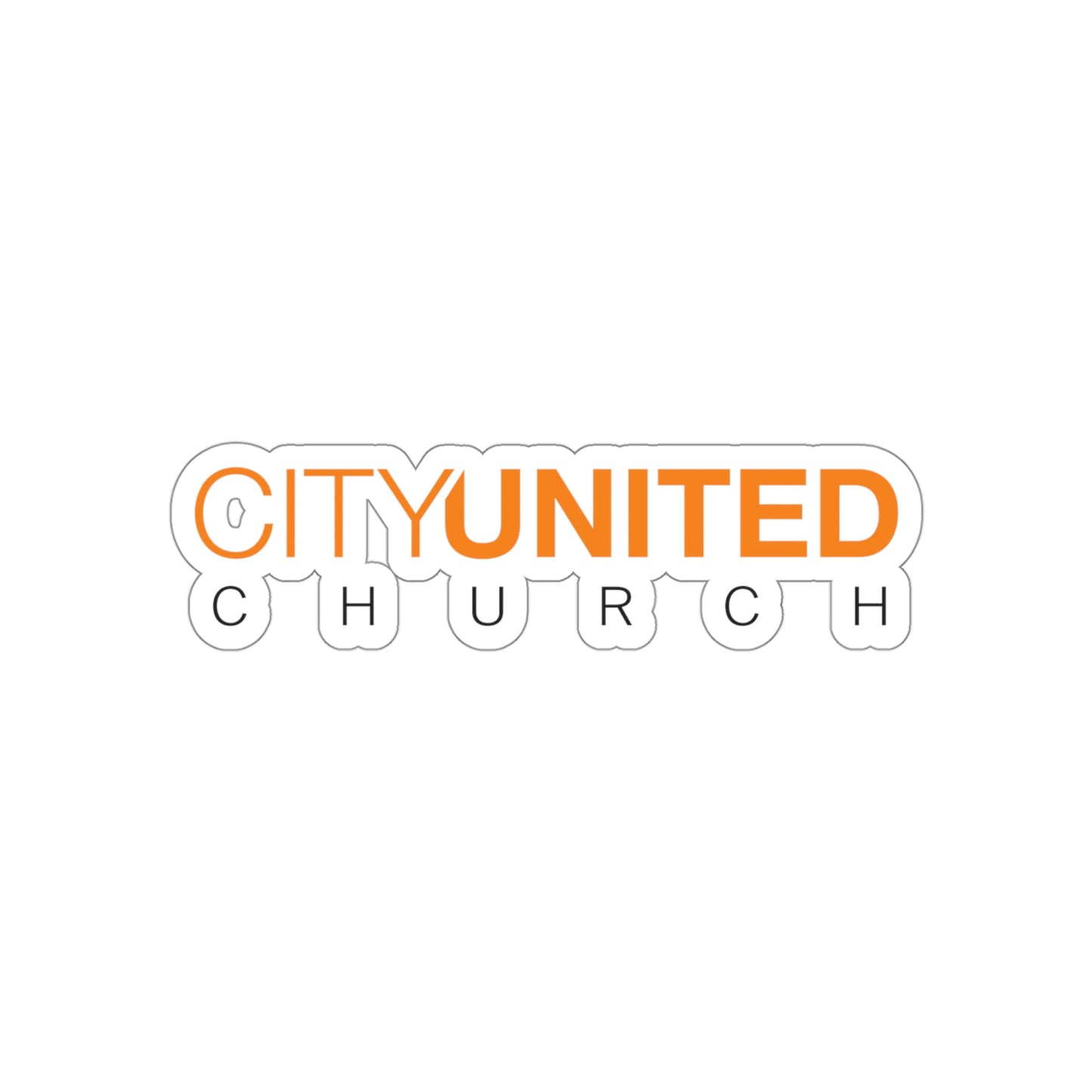 City United Church Sticker