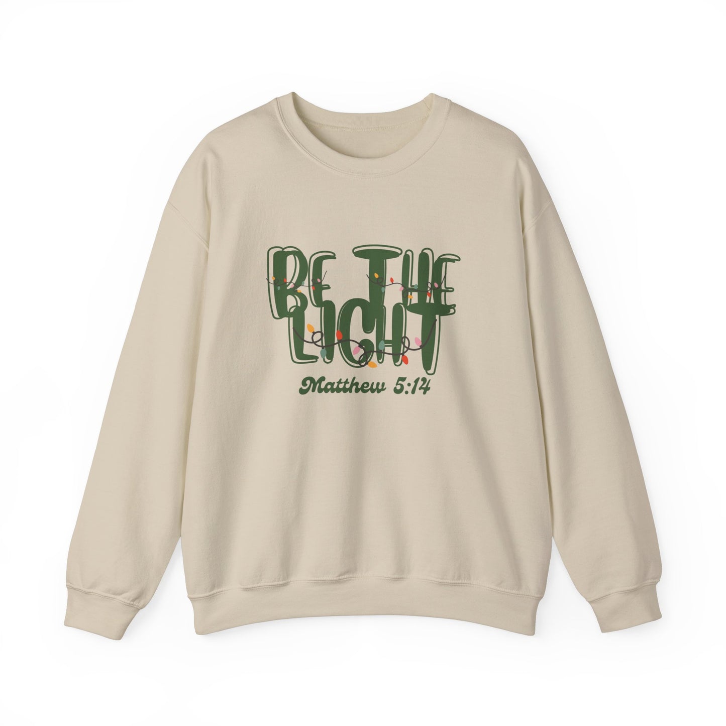 Be the Light Unisex Crewneck