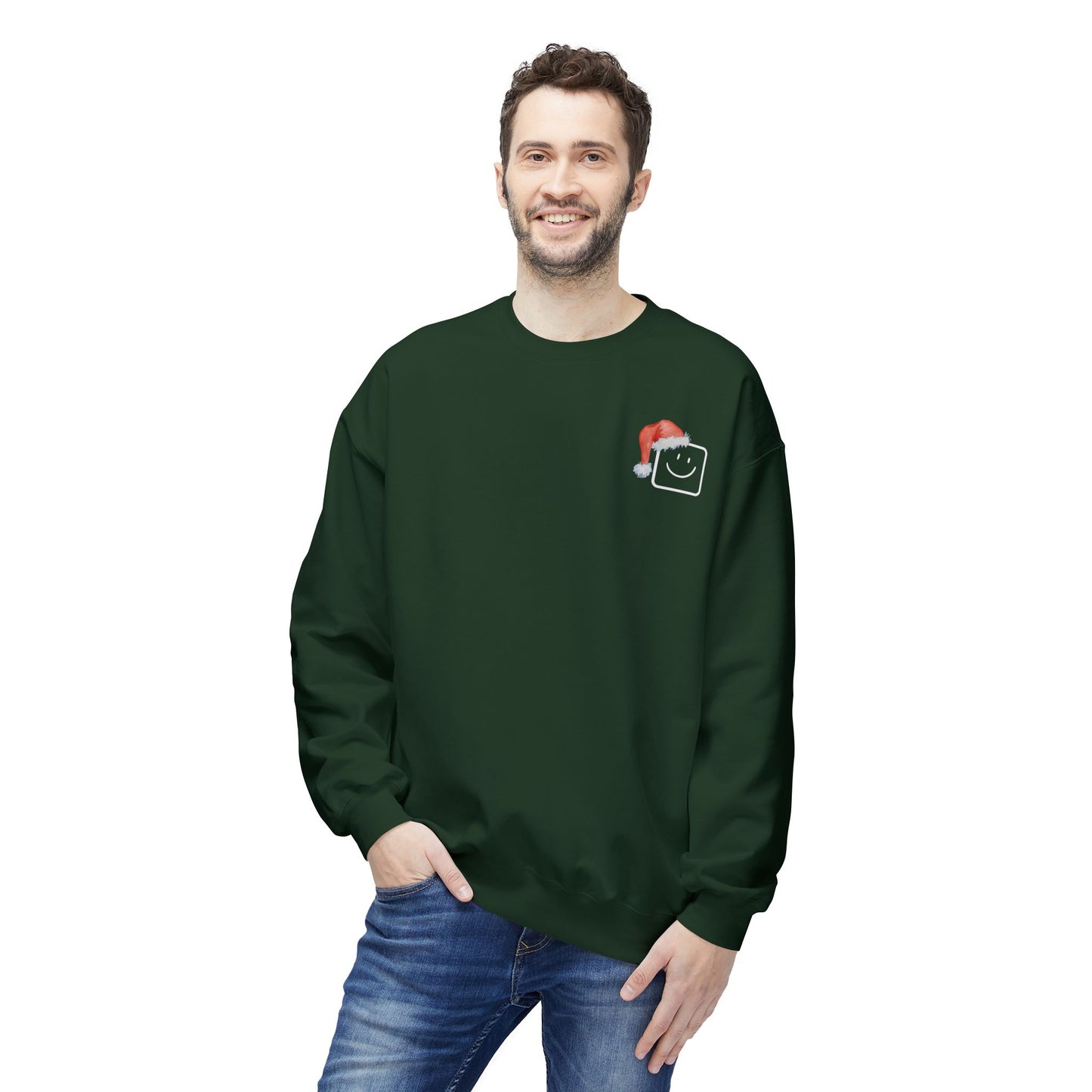 Christmas City United Smile Unisex Fleece Crewneck