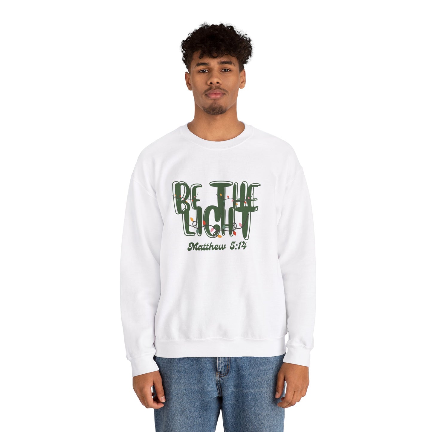 Be the Light Unisex Crewneck