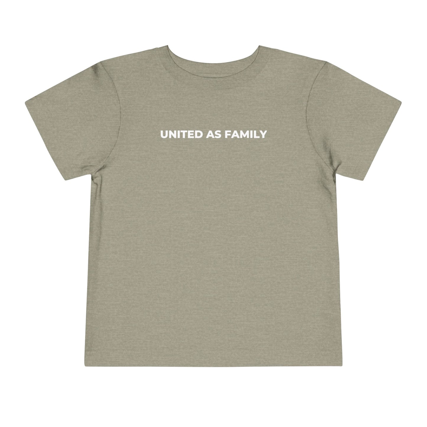 United As Family Toddler Short Sleeve Tee